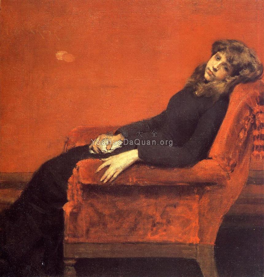 The Young Orphan Study of a Young Girl aka At Her Ease - 威廉·梅里特·查斯